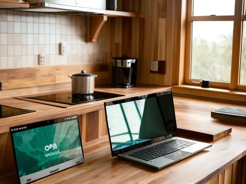 Laptop mit Human-Design-Chart auf dem Küchentisch in einer Eimsbütteler Altbauwohnung