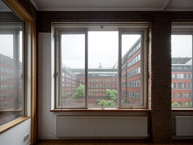 Blick durch ein Fenster in Eimsbüttel mit Büchern auf der Fensterbank – Ruhe nach dem Streit über Finanzen