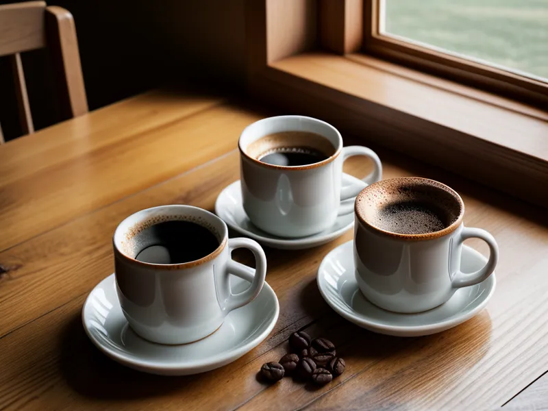Zwei Kaffeetassen auf einem Holztisch als Sinnbild für die unterschiedlichen Arbeitsstile in der Partnerschaft.