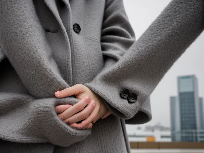 Zwei Hände halten sich fest vor der Hamburger Elbphilharmonie bei grauem Wetter, Symbolbild für Sicherheit in der Ehe