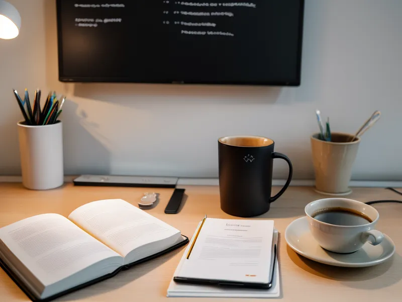 UX-Design-Skizzen und Human Design App auf einem Schreibtisch im Coworking Space – Analyse von Manifestierendem Generator und Projektor-Partner